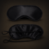 Focu5 black blackout sleep mask with adjustable strap