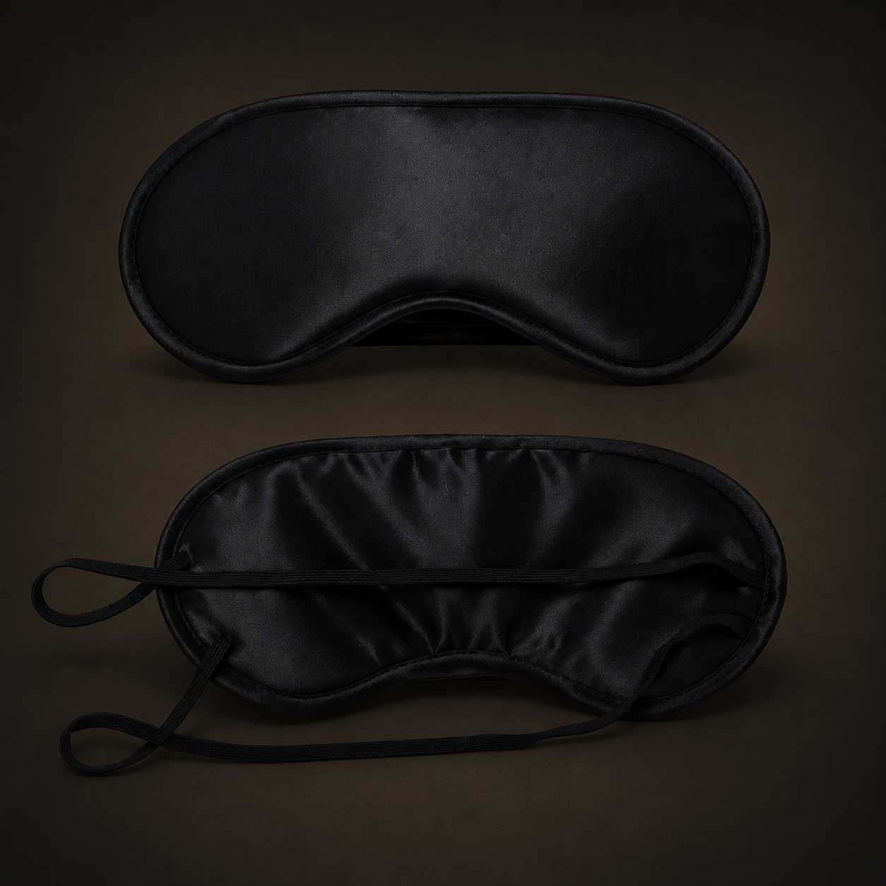 Focu5 black blackout sleep mask with adjustable strap